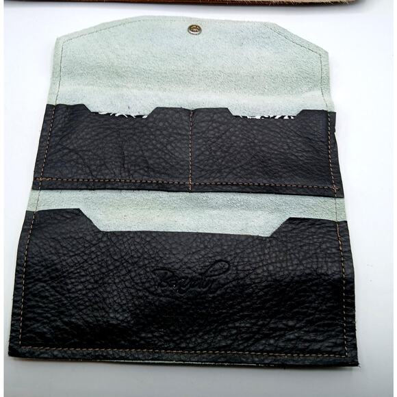 Hair on Leather Shoulder Fringed Tote Bag w/wallet - Picture 3 of 5